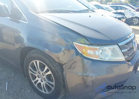 2011 Honda Odyssey Ex from USA, damaged, VIN 5FNRL5H42BB009421